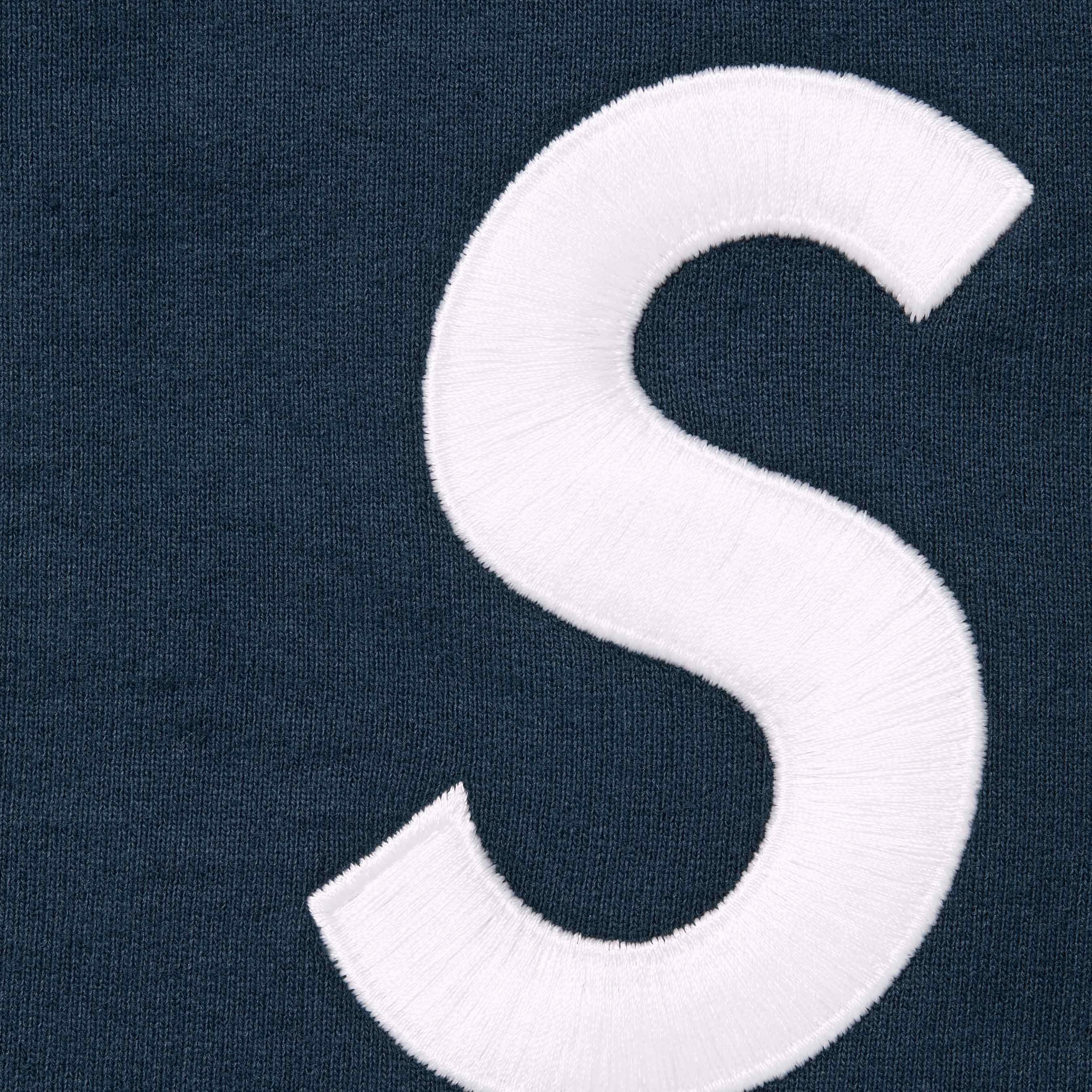 S Logo Zip Up Hooded Sweatshirt view 9